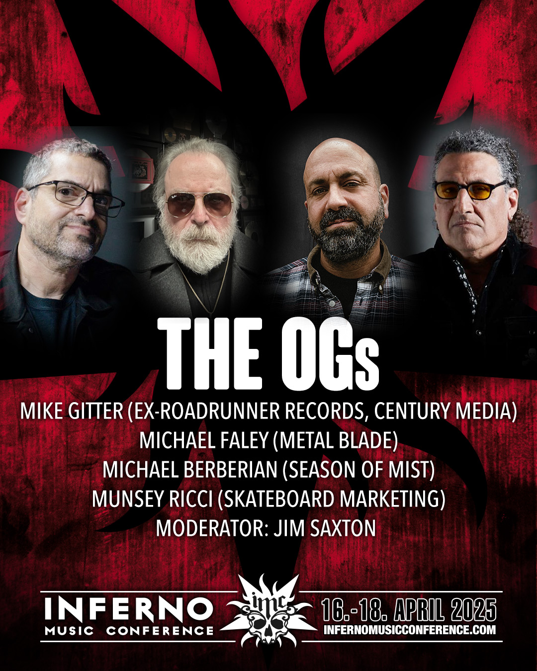 Skateboard - I'll be joining this fine crew of metal people at Inferno ...