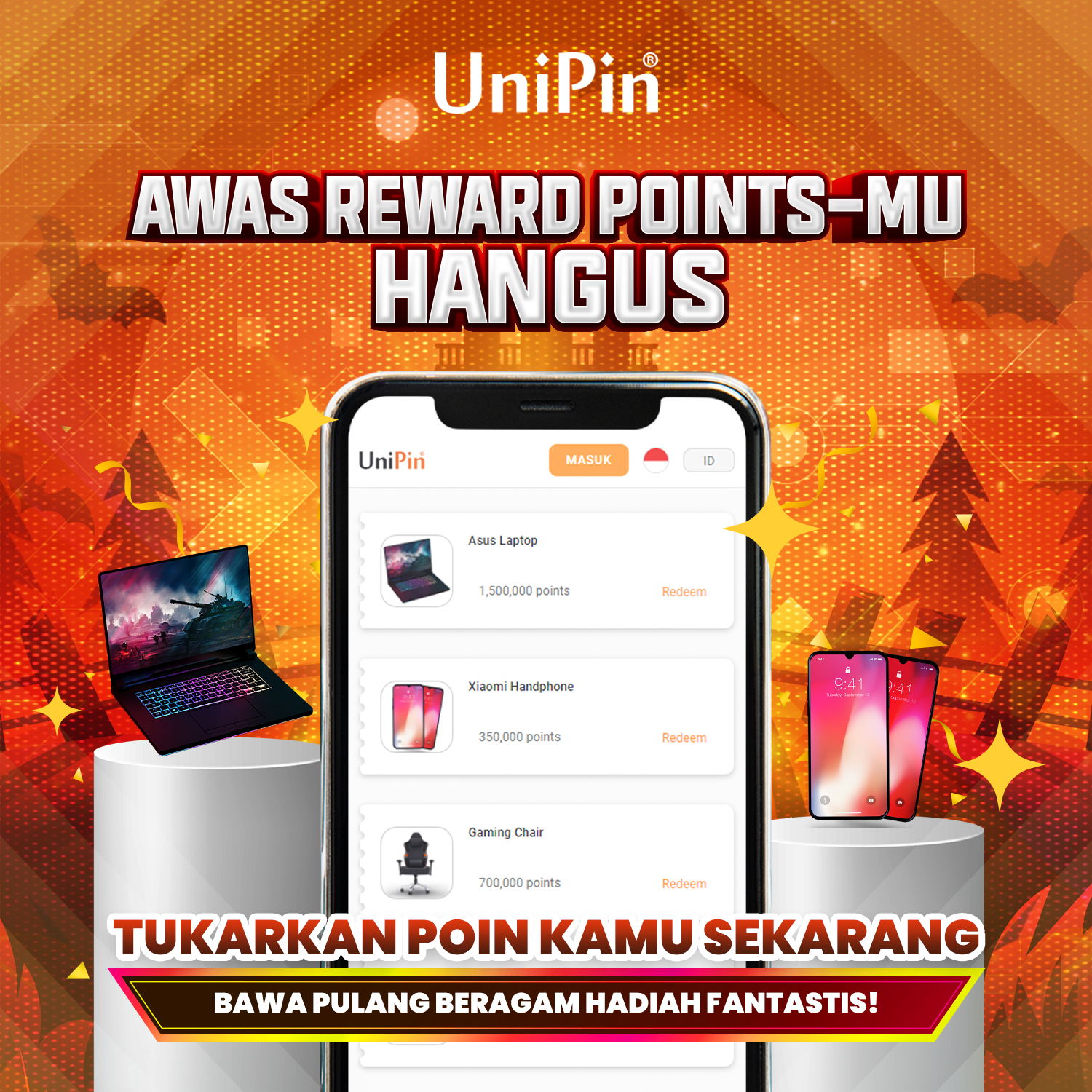 UniPin - Tukarkan Reward Points kamu dengan berbagai macam... | Facebook