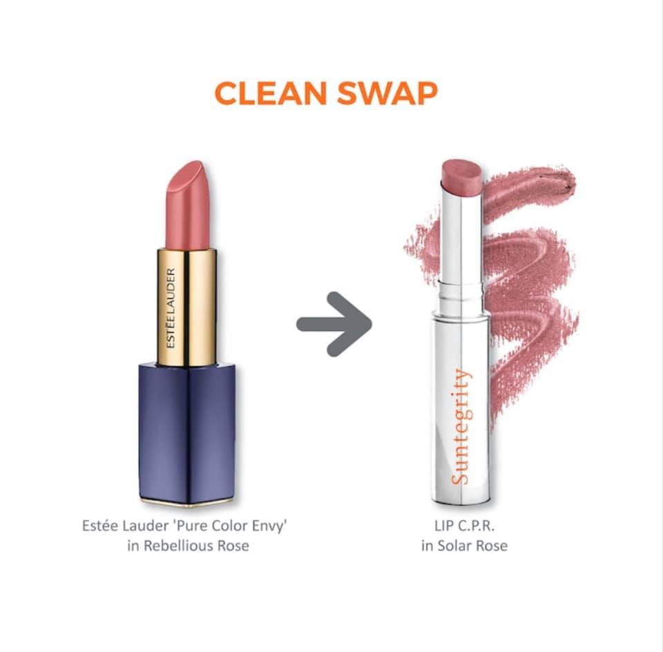 What's in your lipstick? Suntegrity Lip C.P.R. delivers beautiful color with the added benefit of sun protection and nourishing ingredients!