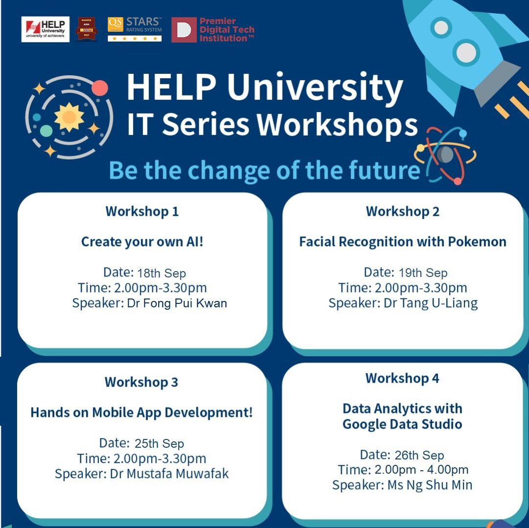 HELP University - IT is changing the world in a blink of...