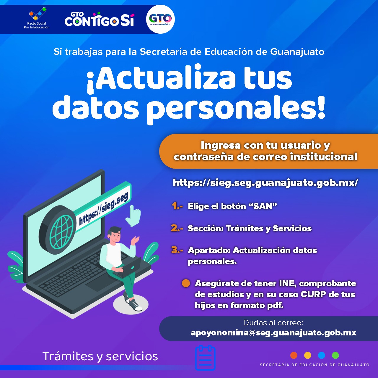 📢 ¡Atención!... - Secretaría de Educación de Guanajuato SEG | Facebook
