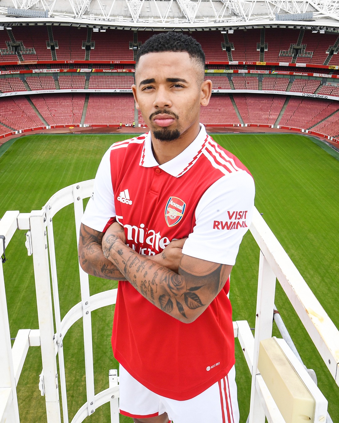 Gabriel Jesus is Arsenal's new No. 9️⃣ 🤙