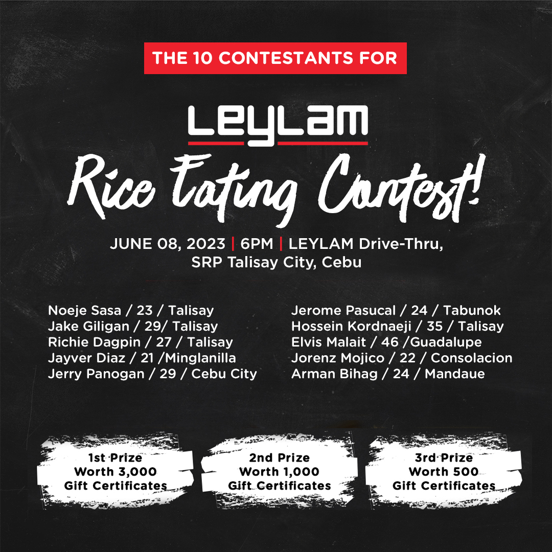 Leylam - GOOD LUCK TO THE 10 CONTESTANTS FOR TOMORROW'S...