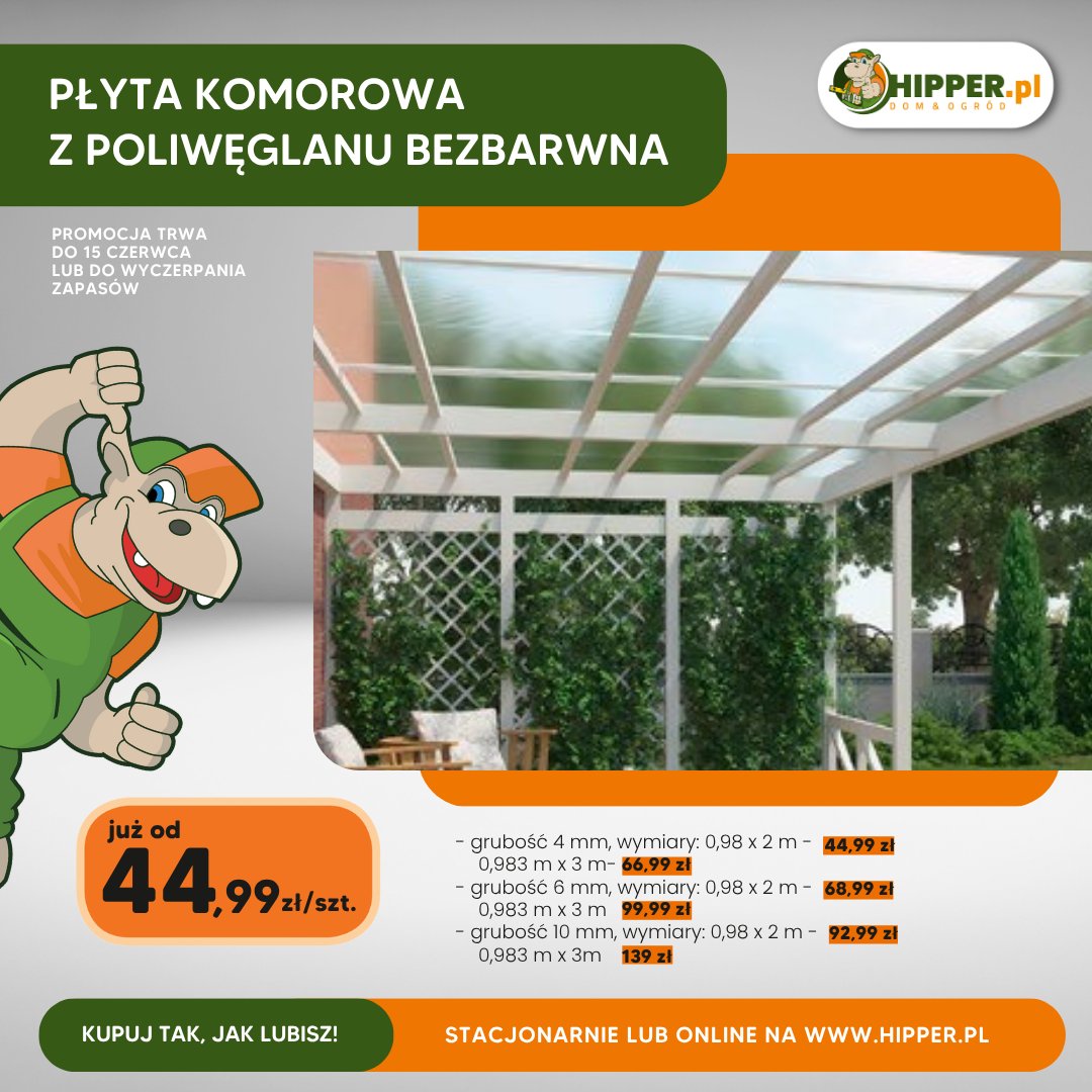 HIPPER.pl - Płyty komorowe z poliwęglanu to świetny sposób na ...