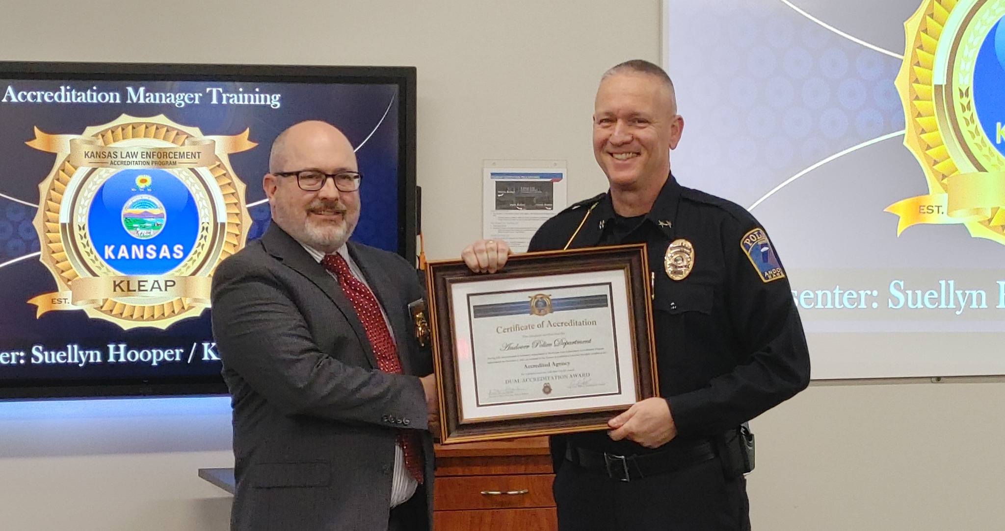 Recognition only happens... - Andover KS Police Department | Facebook