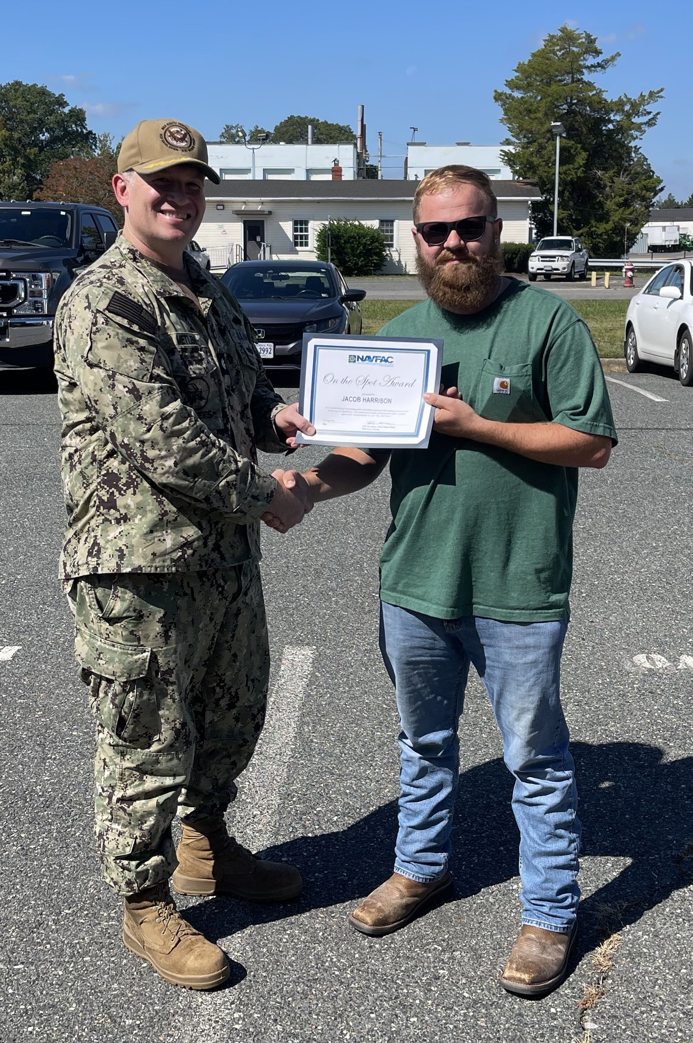 Congratulations to Jacob Harrison,... - NAVFAC Washington | Facebook