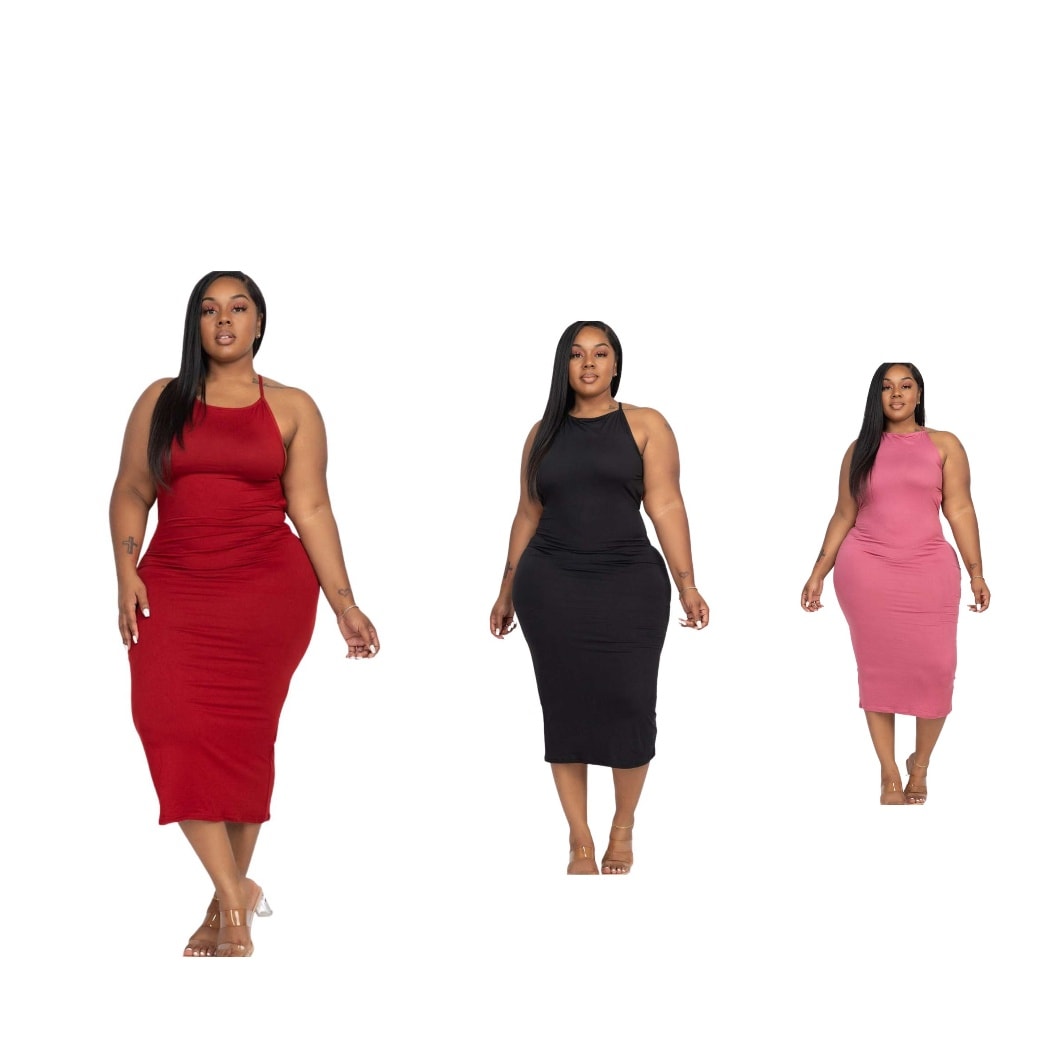 Shop: Plus Open Back Criscross Maxi... - Remarkable Wardrobe | Facebook