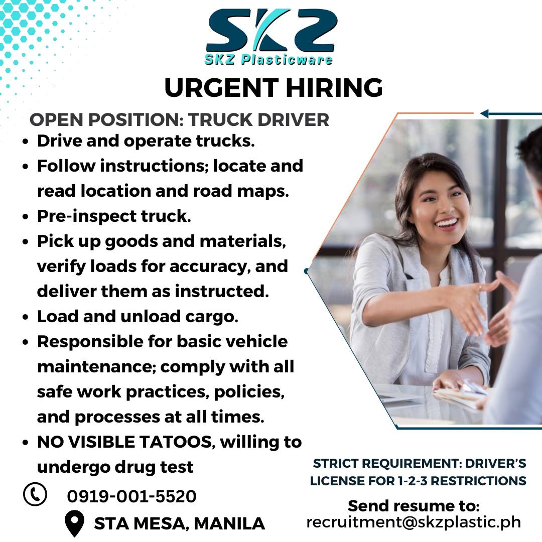 SKZ Plastic Mfg. Corp | Manila