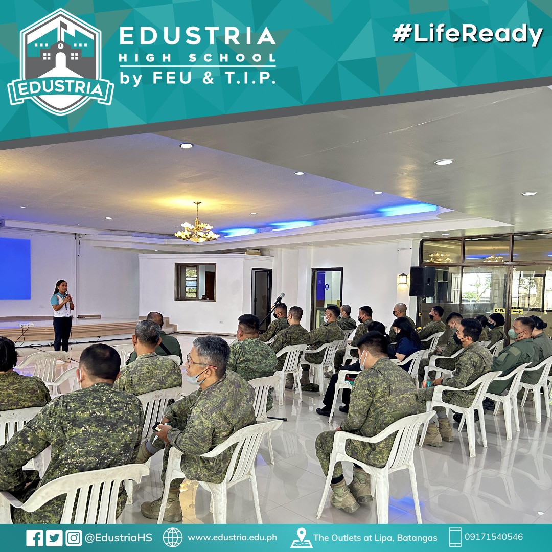 We are more than... - Edustria High School by FEU and T.I.P