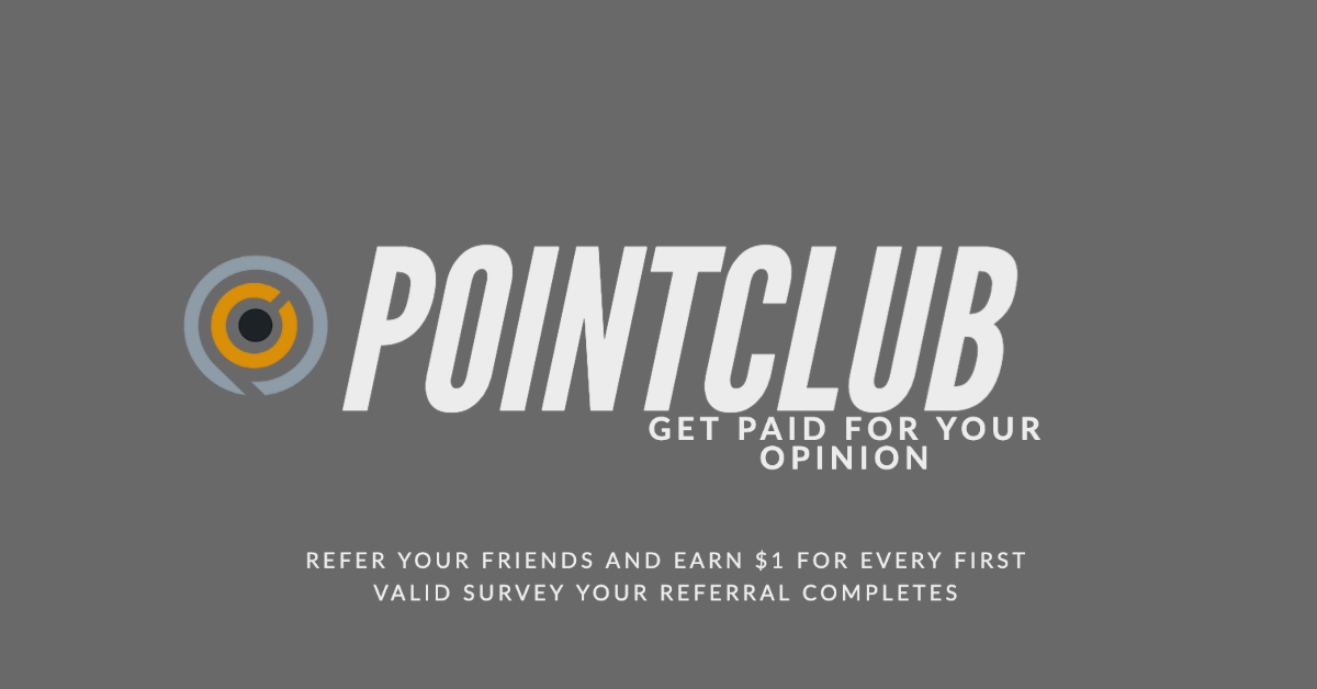 PointClub - Don't forget to refer your friends. www.pointclub.com will ...