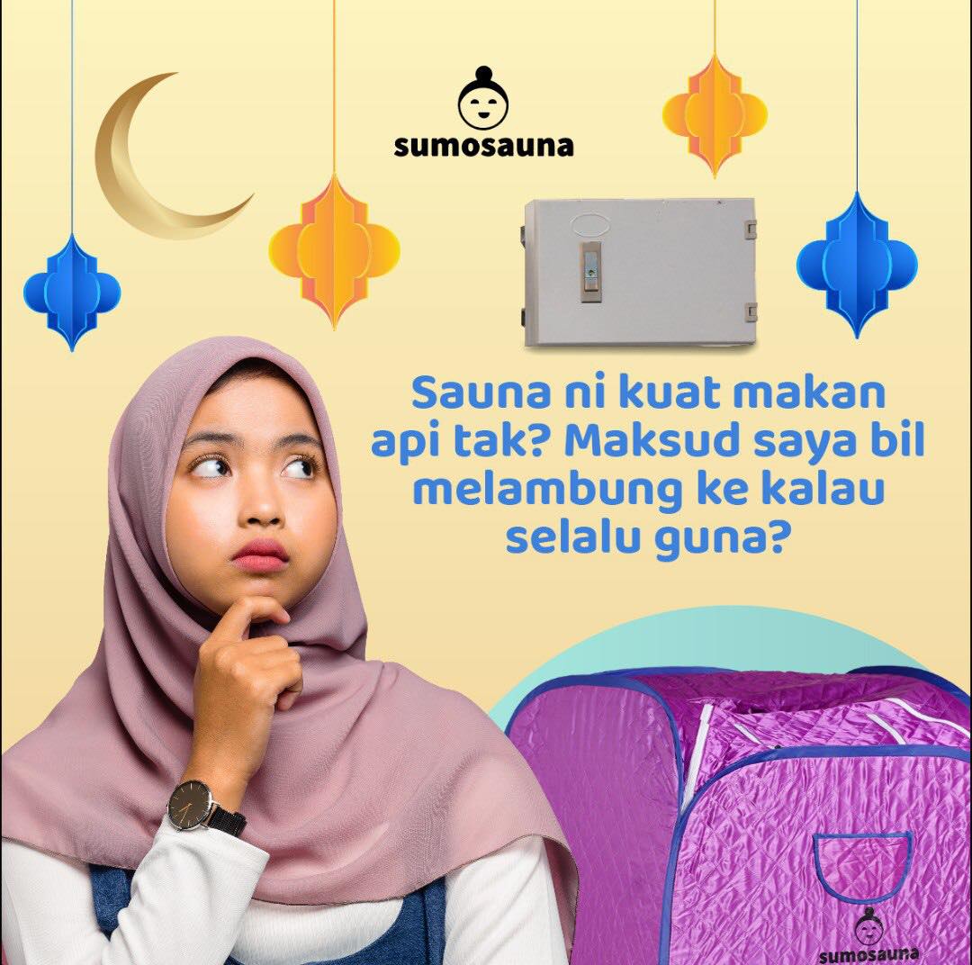 Sumosauna - Sauna ni untuk orang bersalin je ke? Lepastu saya yang ...