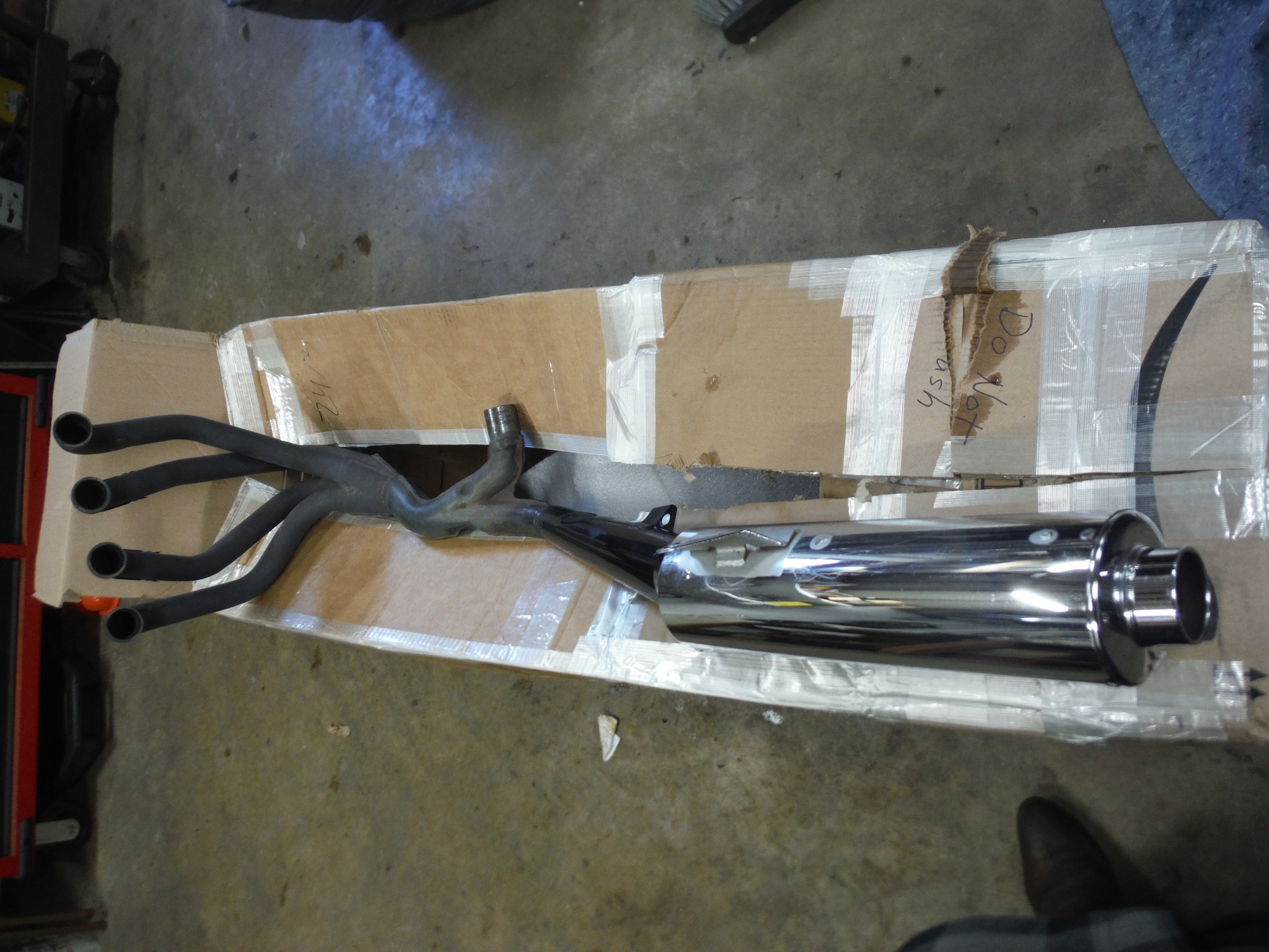1999 Kawasaki XZ11 with low miles and factory exhaust