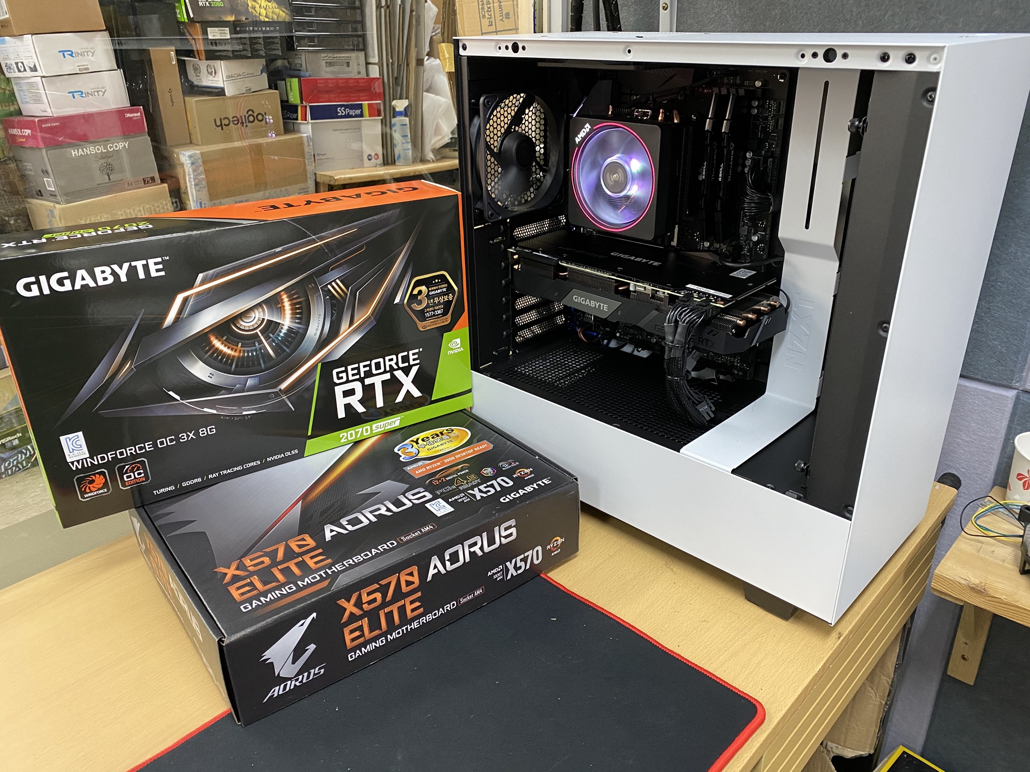 NZXTH510Elite ゲーミングPC Ryzen5500 RX5700XT 【公式通販】