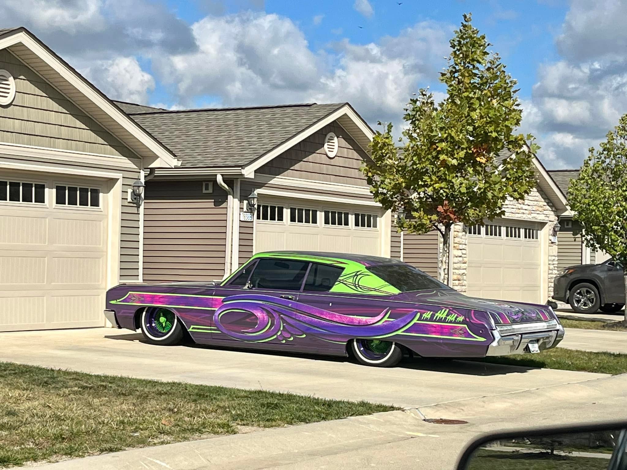 This cool 1999 LINDBERG JOKER Hoppin' '63 Impala Lowrider pulled