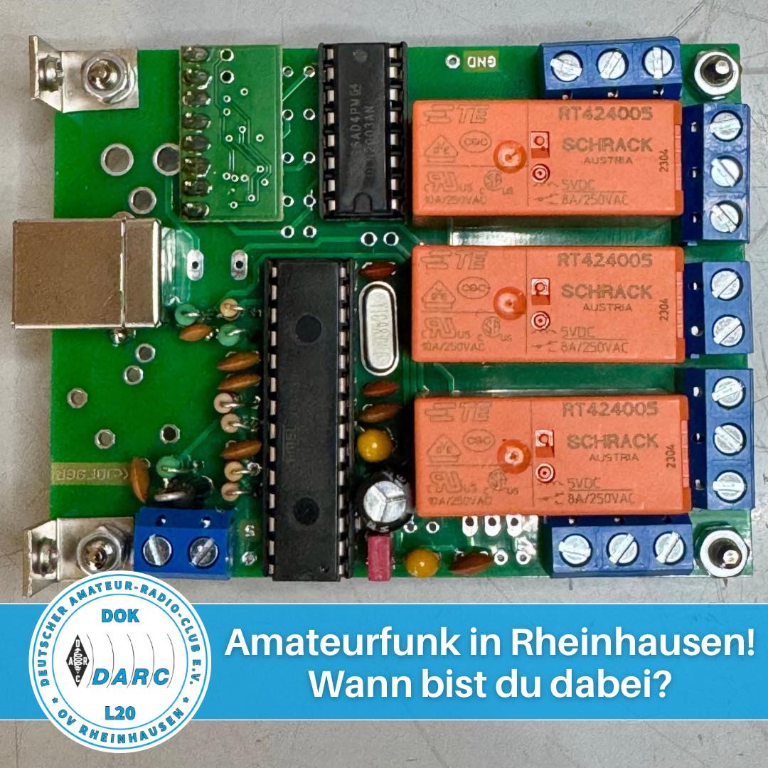 DARC - Drehwurm: 🪱 Unsere Mitglieder Roland DL2ERL und Christian DO3CL ...