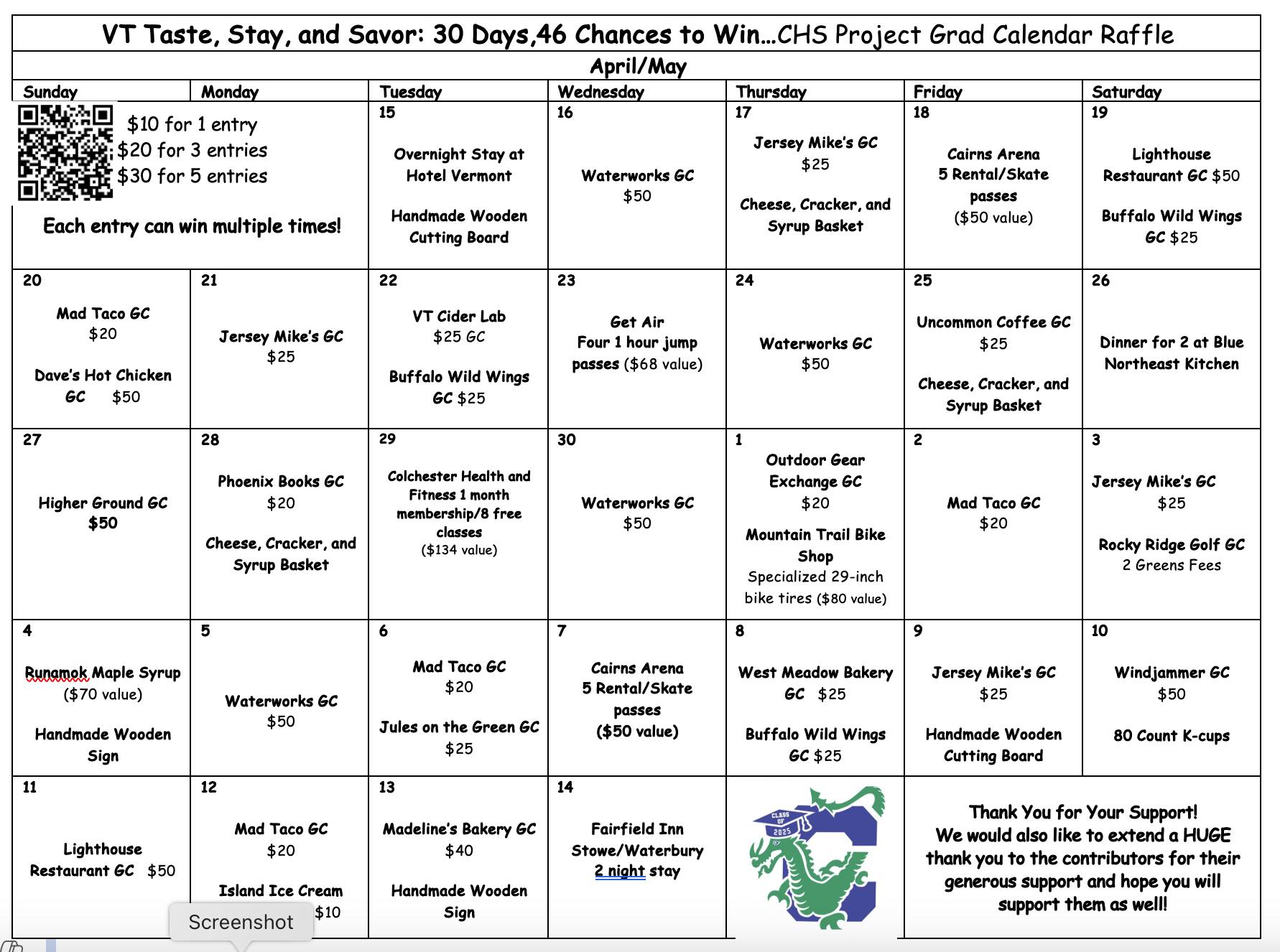 CHS - 🎉 WIN BIG ALL MONTH LONG! 🎉 Get ready for 30 days of prizes in ...