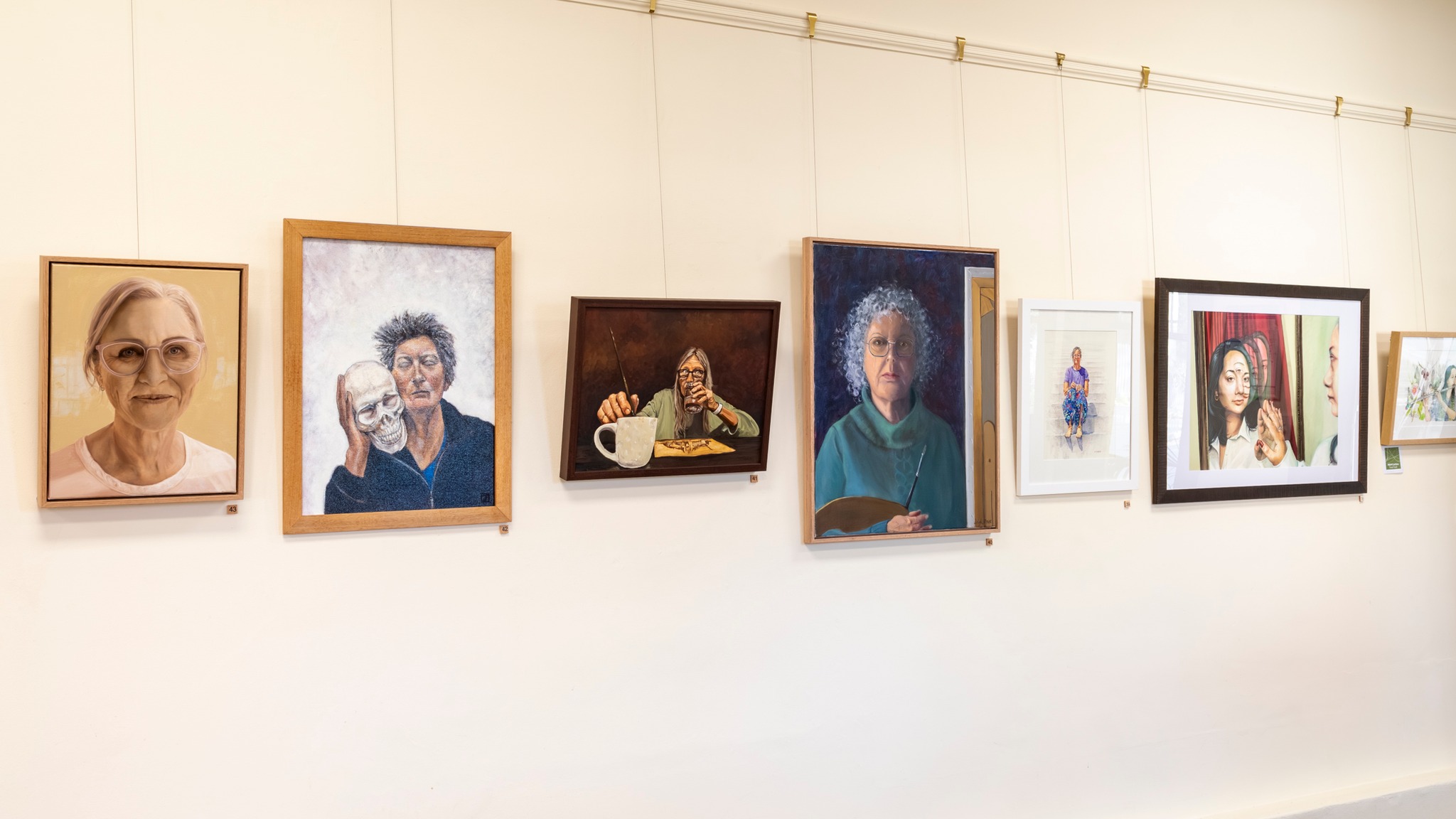 Art - Smallacombe Self-Portrait Prize opening in Gallery One, 30/08/25 ...
