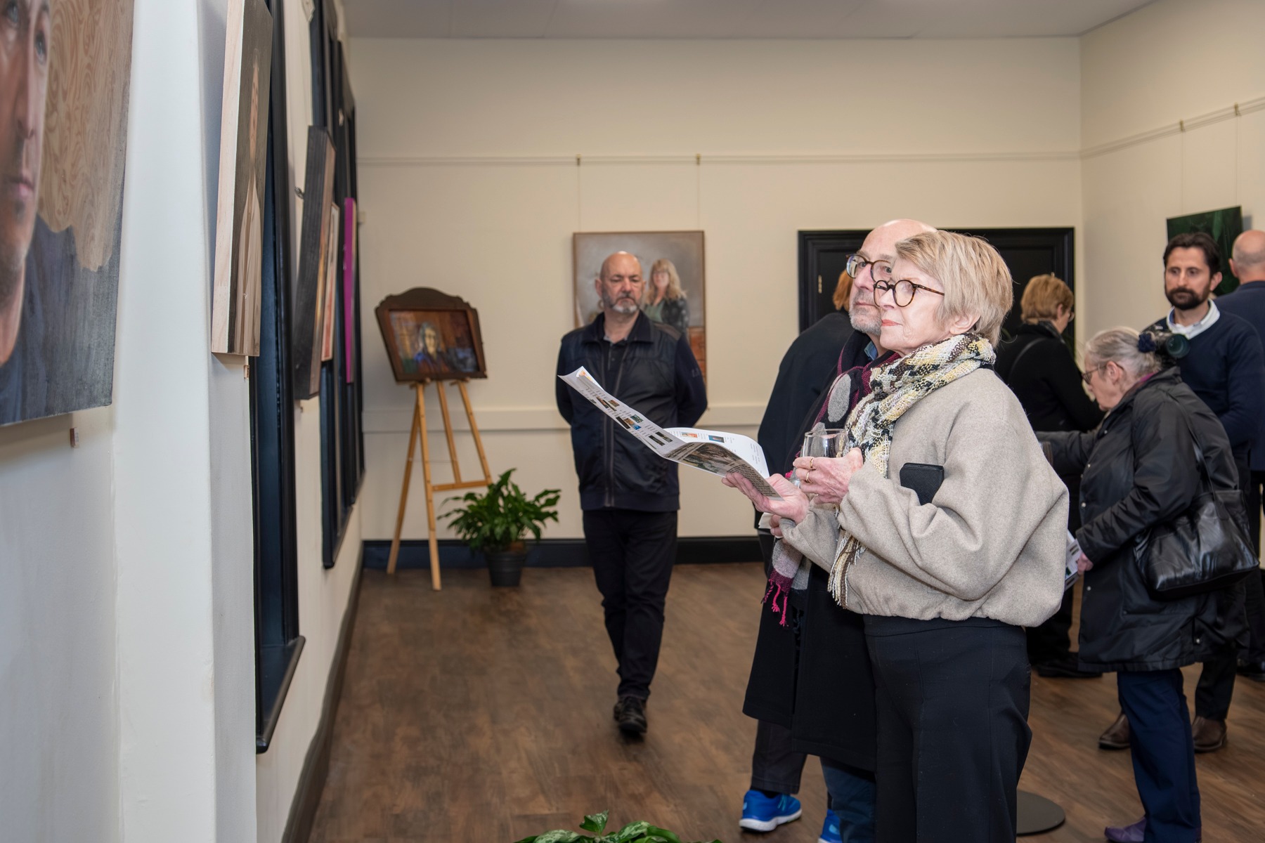 Art - Smallacombe Self-Portrait Prize opening in Gallery One, 30/08/25 ...