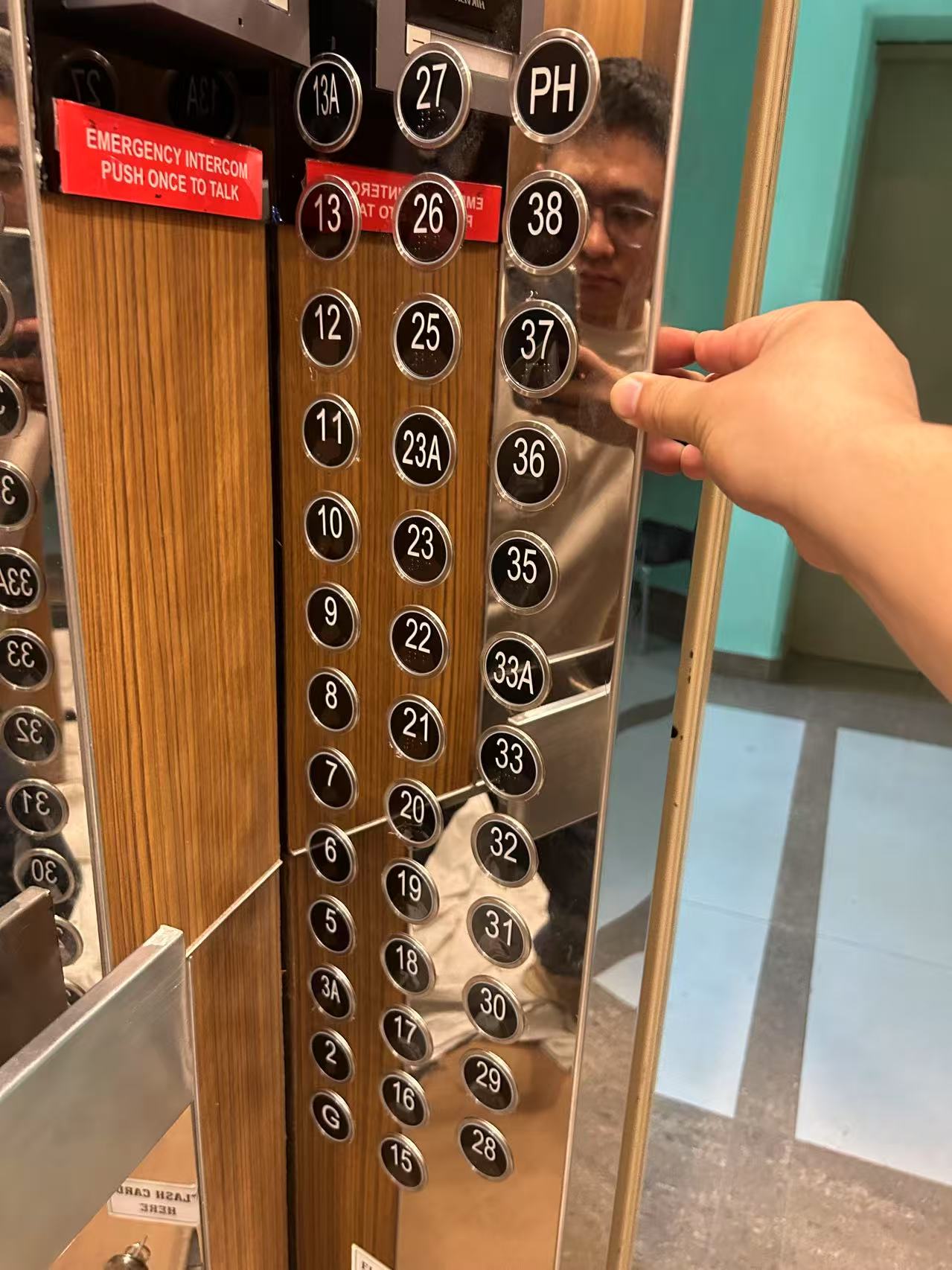 27 EMERGENCY EMERGENCYINTERCON INTERCOM PUSH ONCE PUSHONCETOTALK O TALK ...
