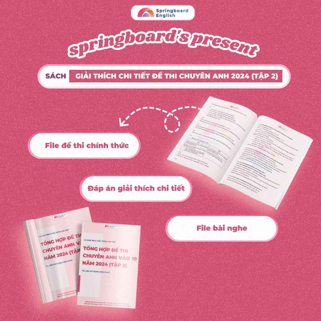 Springboard English - Lớp học nhà Xuân