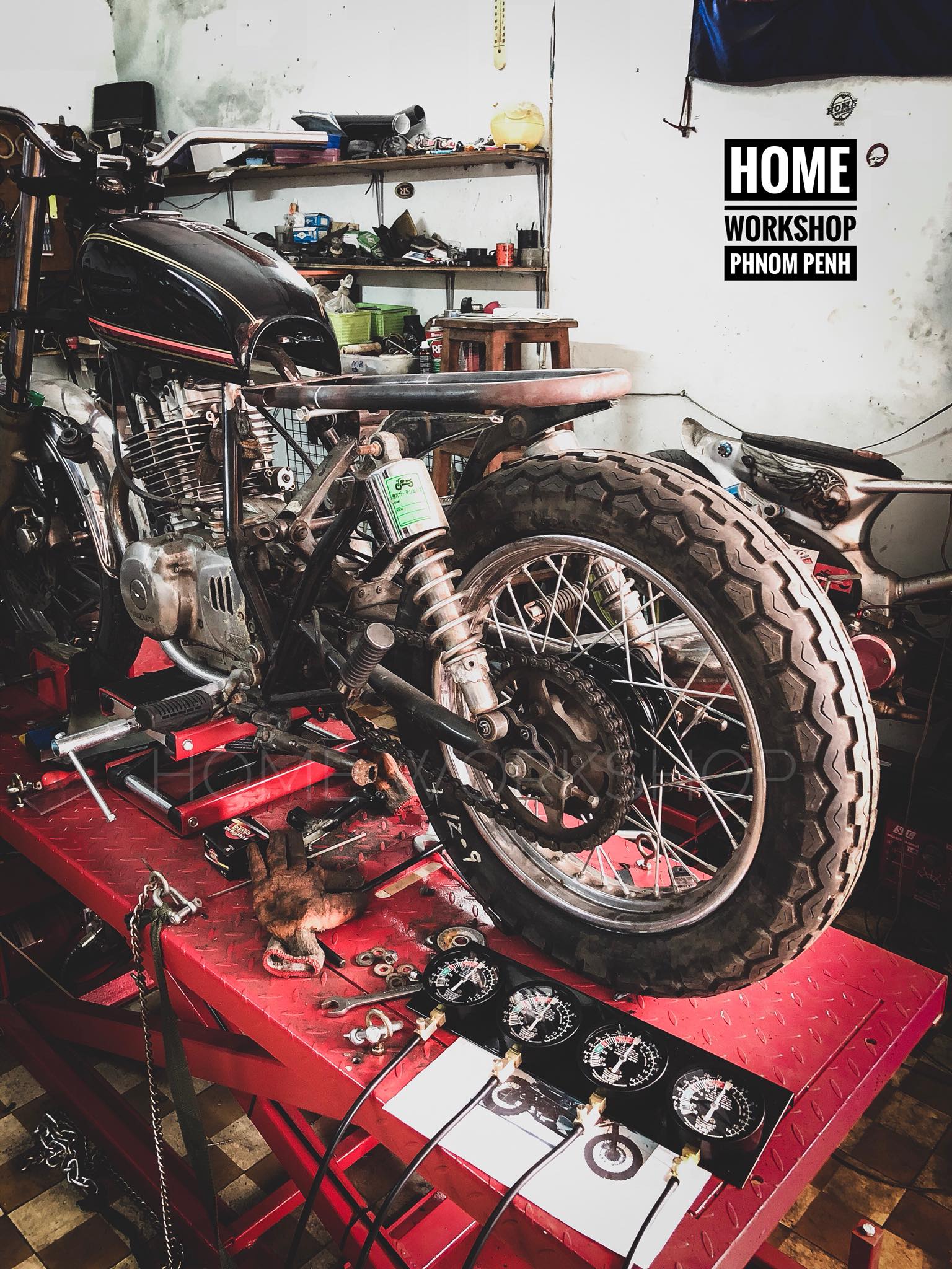 Photo of the day: one more project of Suzuki Volty250cc #suzuki 
