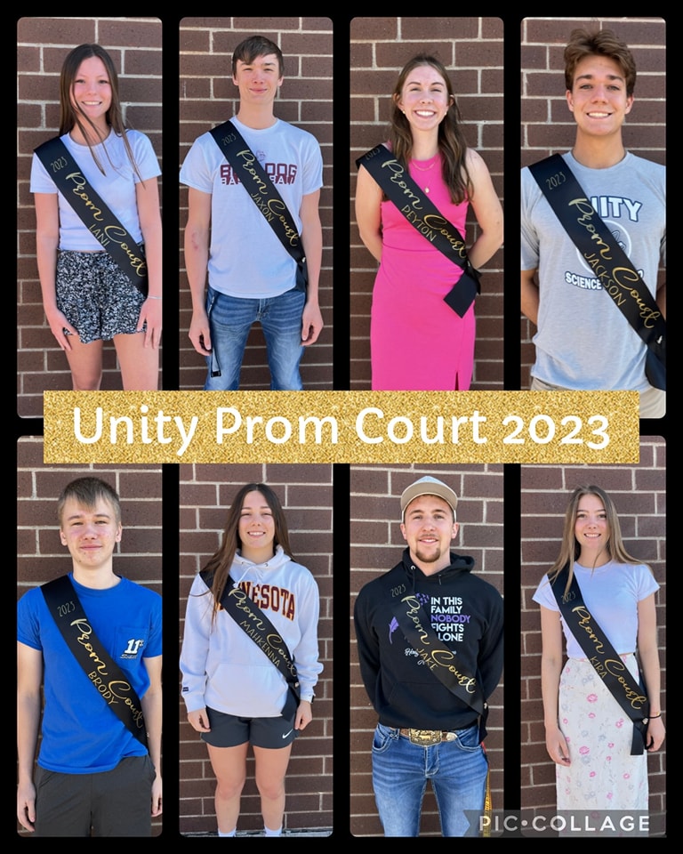 WE ARE Unity - Congratulations to this year’s Prom Court🤴👸🏻