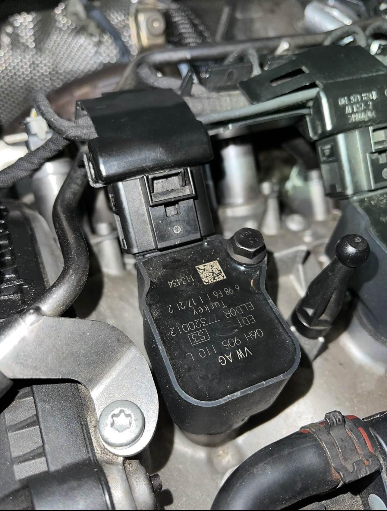 Broke one of the coil ground wires - Car Worklog