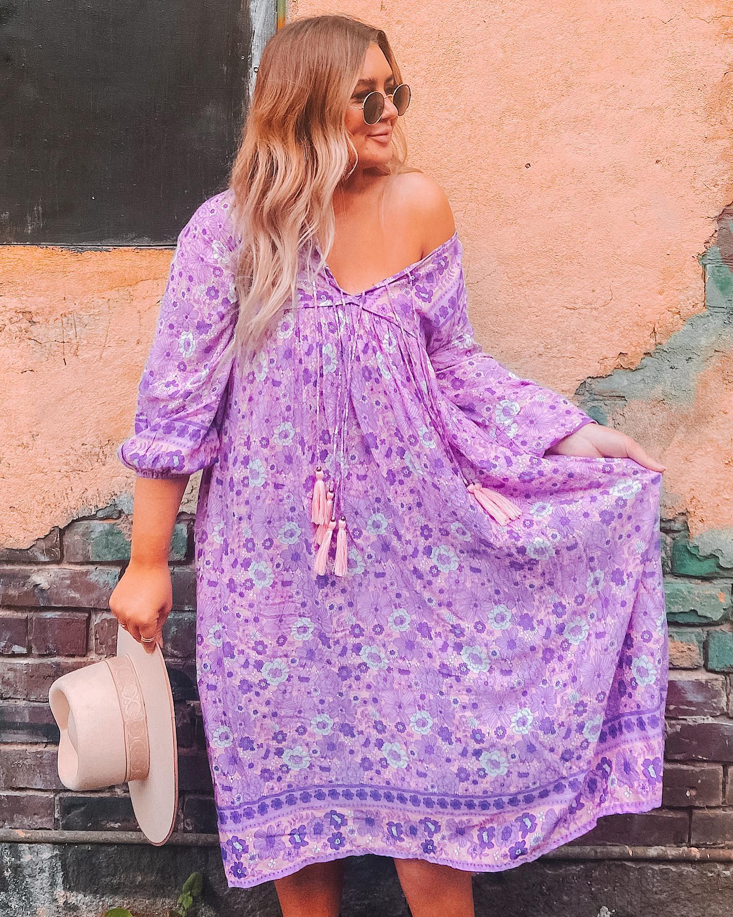 journey boho dress Endless in lavender ✨ pre-orders arriving soon high low hem dress