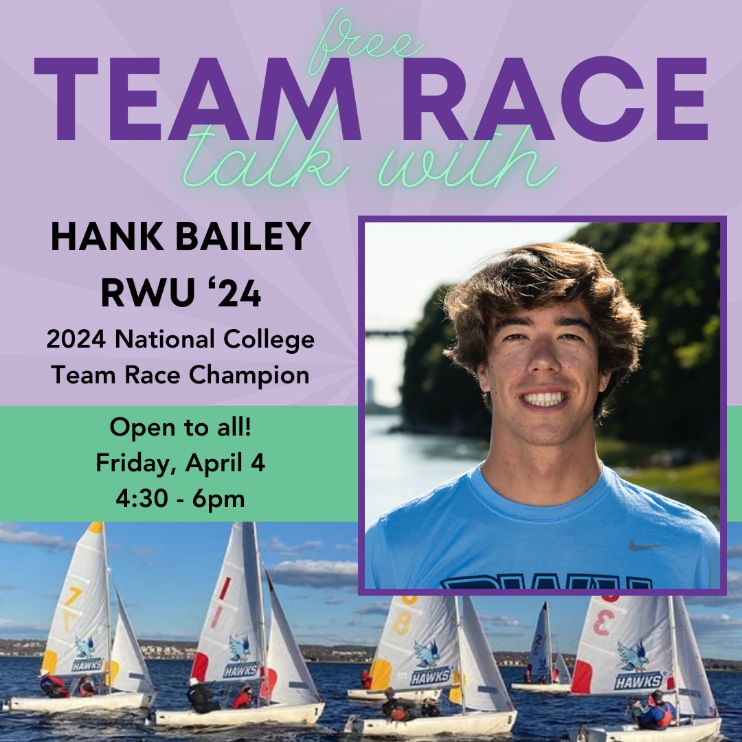 Cape - Be there! Team Race Talk with Hank Bailey from @rwusailing! Open ...