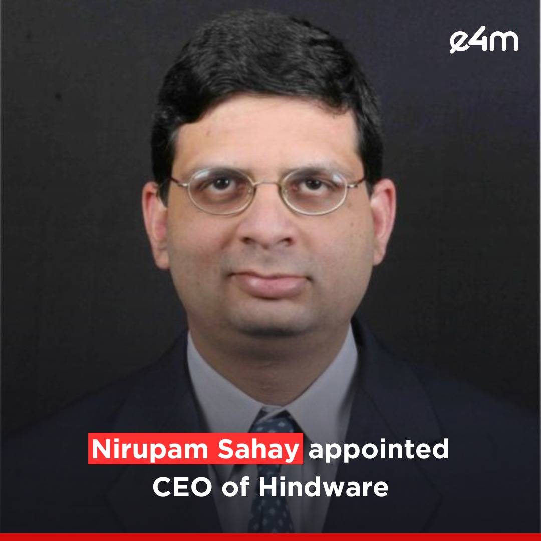 exchange4media - #Appointment: Nirupam Sahay appointed CEO... | Facebook