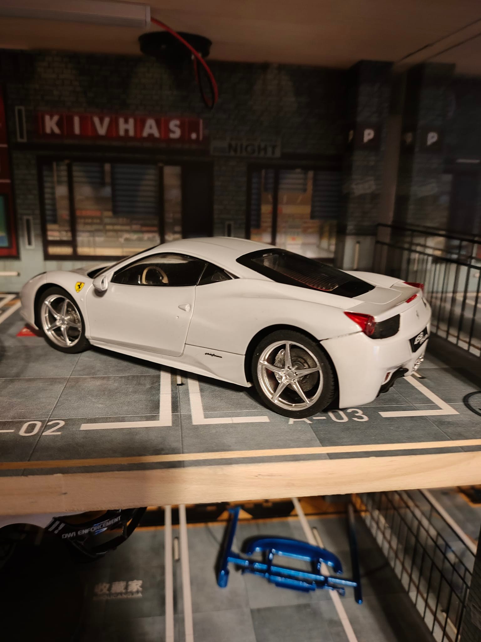 Aaaaaand she's done Fujimi Ferrari 458 Italia 🤘😆🤘