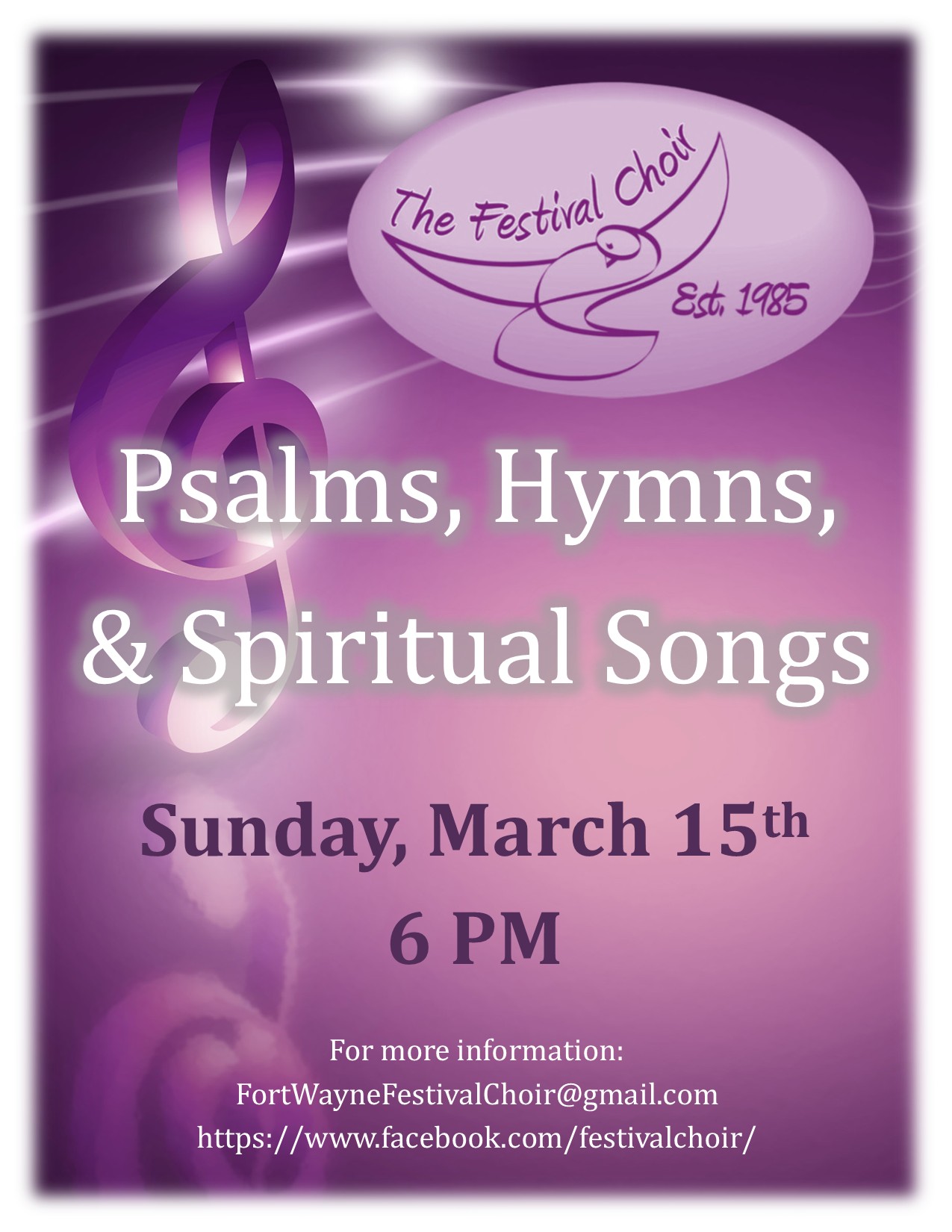 The Festival Choir Concert - Heritage Pointe of Fort Wayne