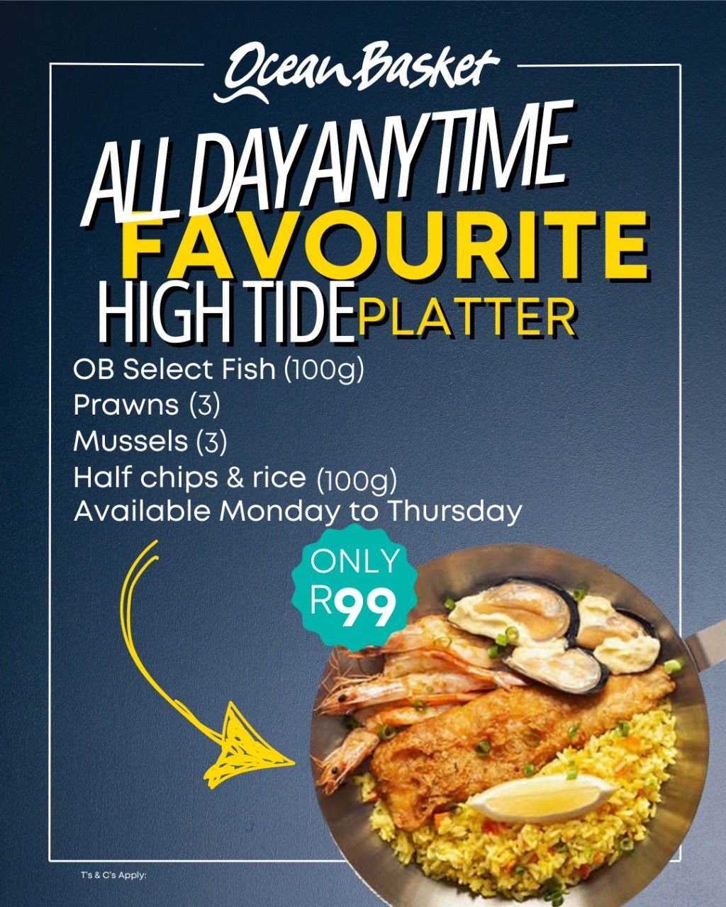 Malvern - Ocean Basket Malvern Park | Back by popular demand – the R99 ...