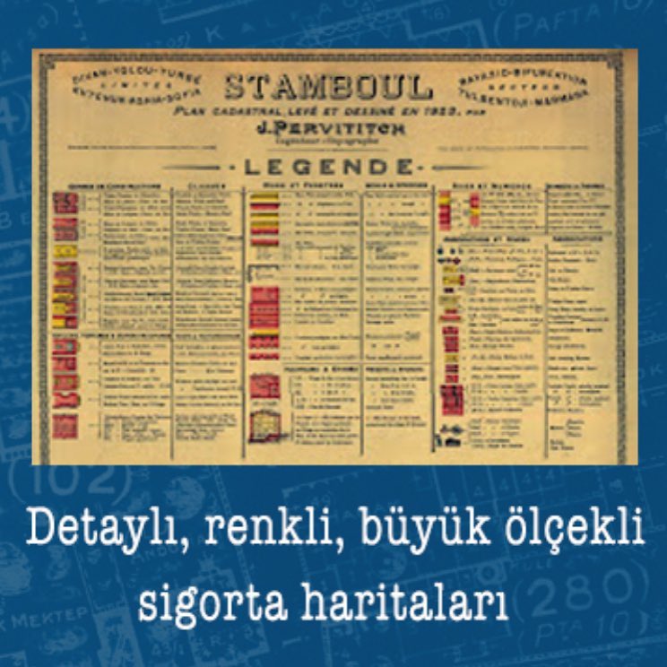 Proje - Ah o detaylar.. Pervititch’in haritalarında lejantlar için ...