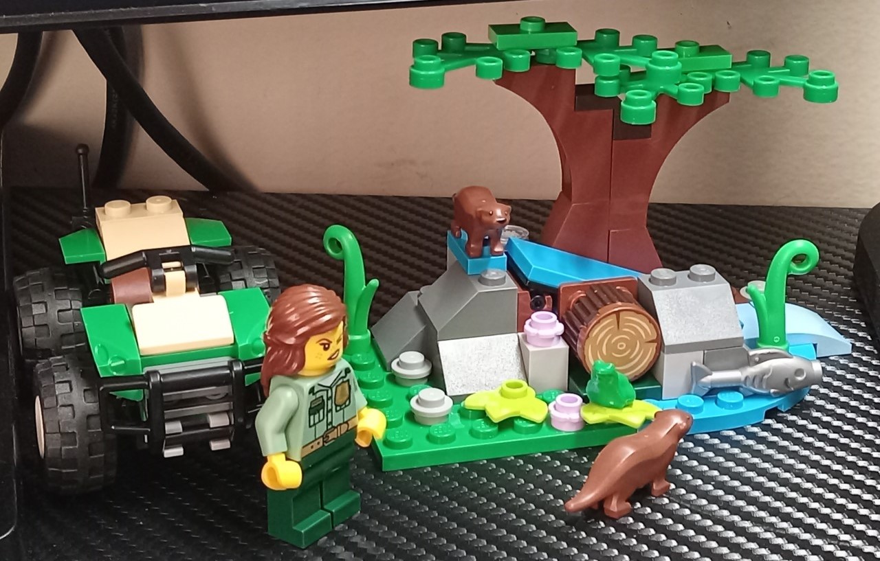 First Lego set in 48 years: ATV and Otter Habitat