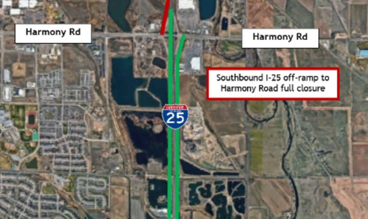 Town of Timnath - ⚠️TRAVEL ALERT⚠️ I-25 to Harmony Road in... | Facebook