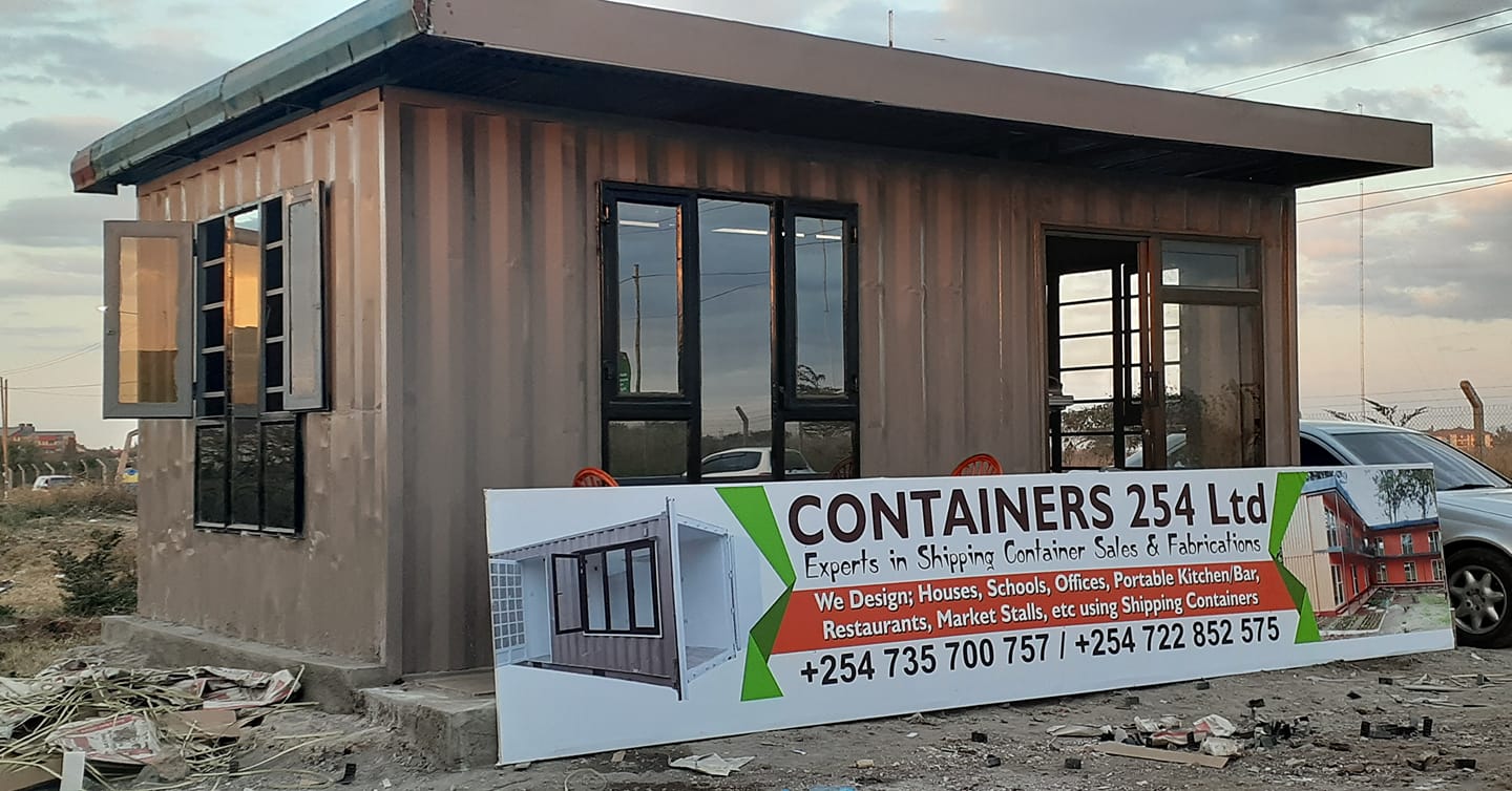 Our office in Syokimau Katani rd is... - Containers 254 ltd