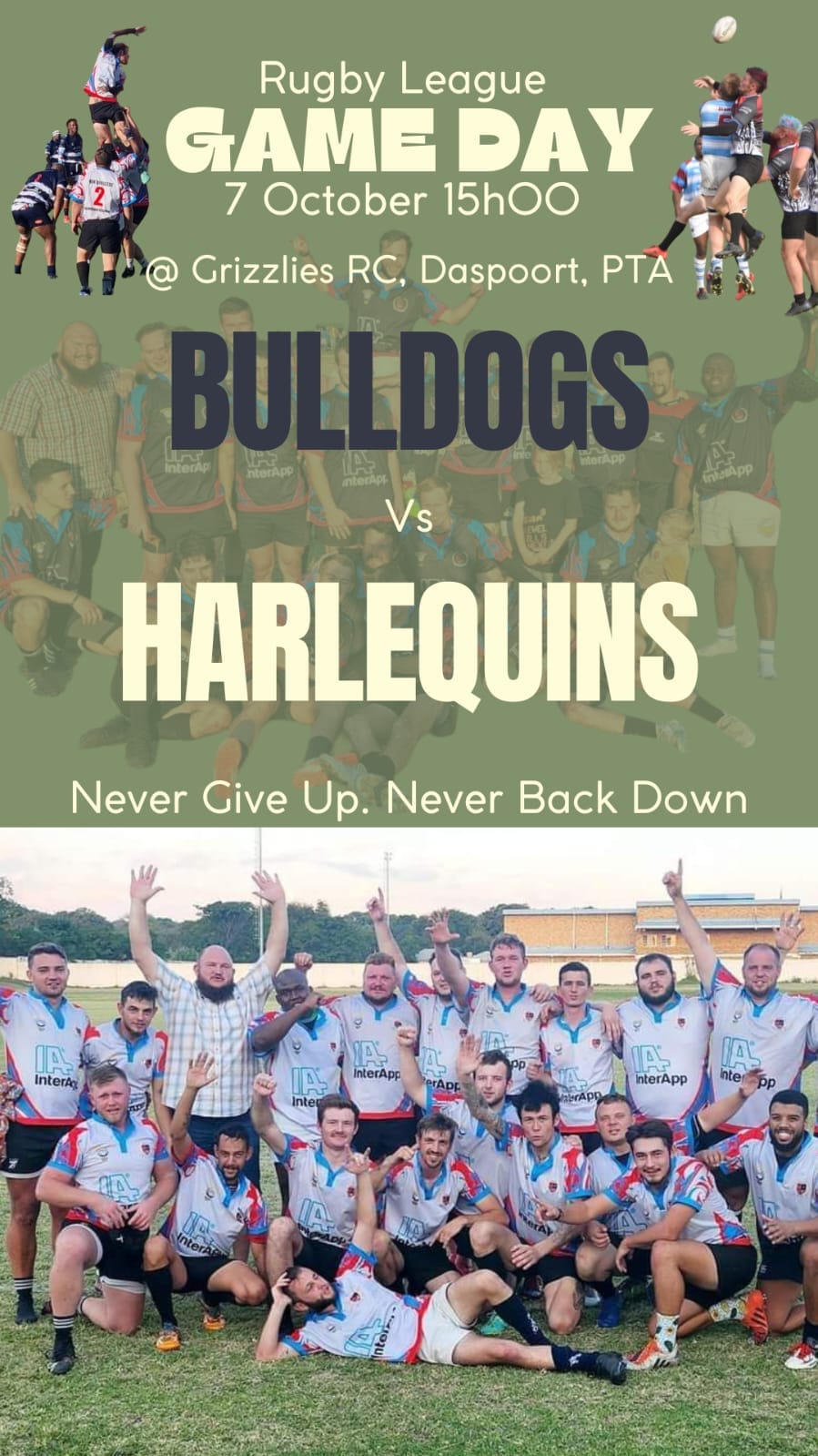 The Brits Bulldogs are back at it in... - Brits Rugby Club | Facebook