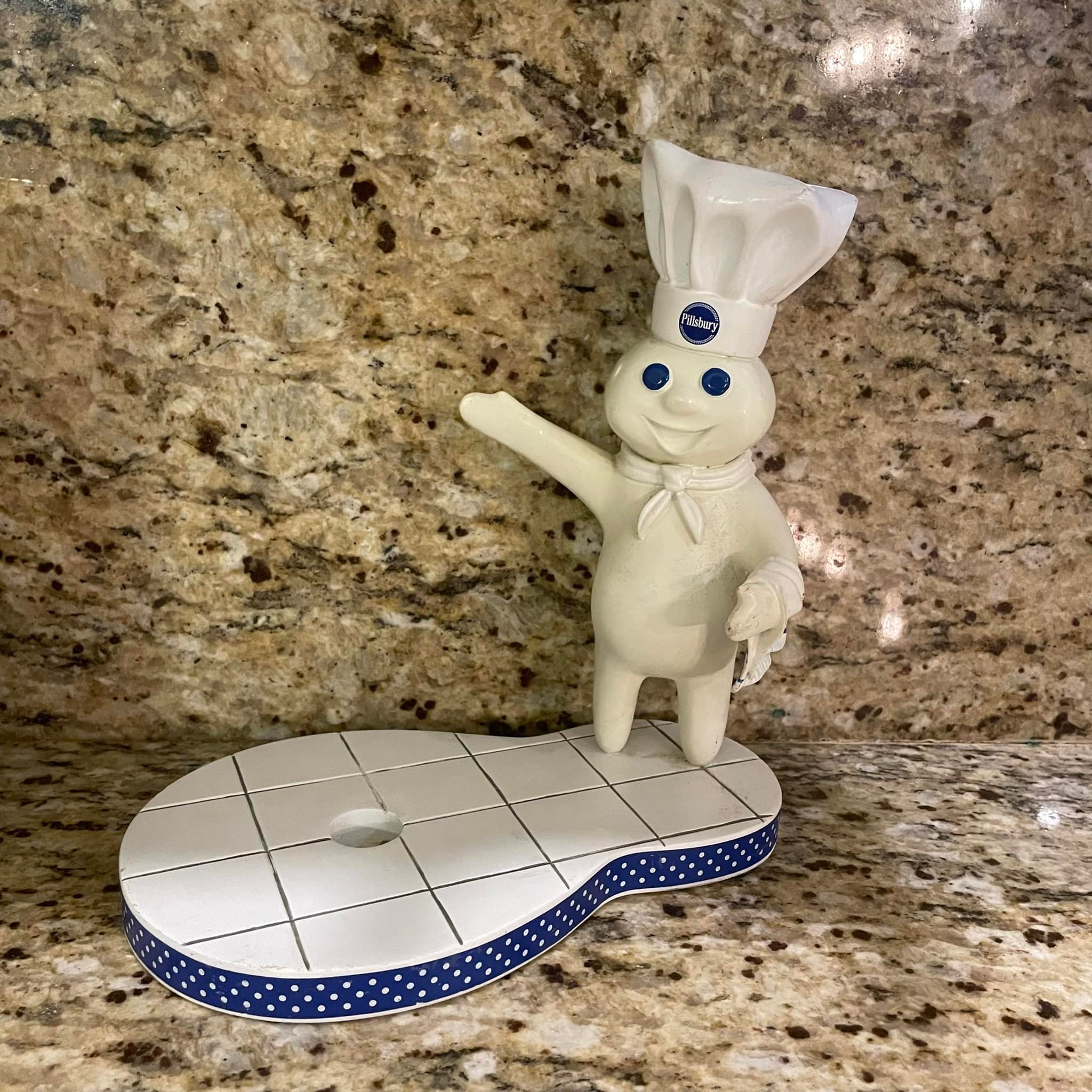 Pillsbury Doughboy canisters and paper towel holder