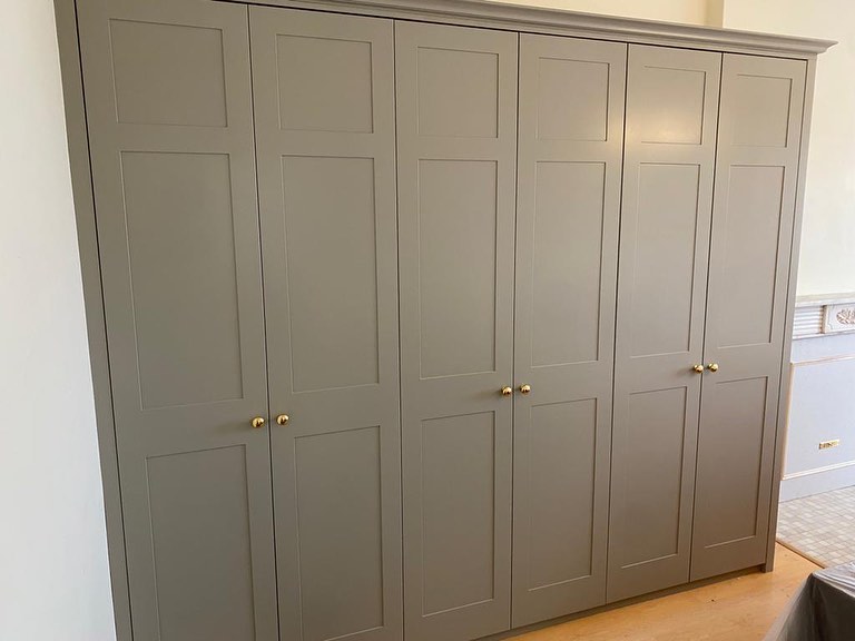 Alcove joinery - Bespoke fitted wardrobe. Designed,...