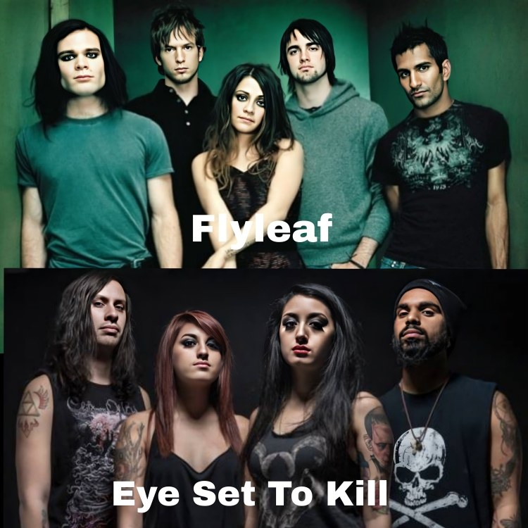 Eyes Set to Kill band with Alexia and Anissa Rodriguez