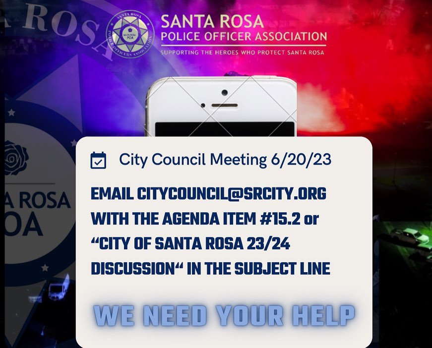 The Santa Rosa... - Santa Rosa Police Officers' Association | Facebook