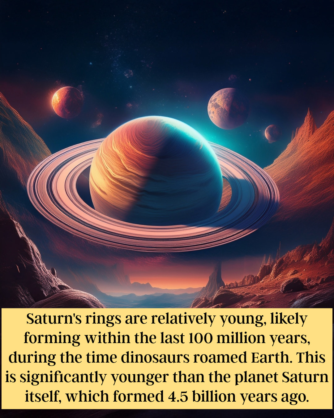 Space - Research suggests that Saturn's rings are indeed much younger ...