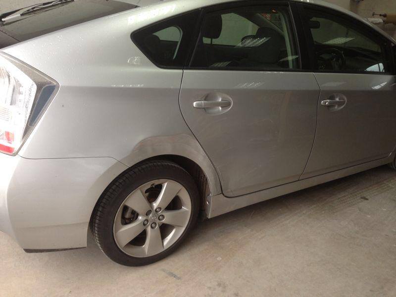 Touch-Ups - Toyota prius rear door and quarter panel...