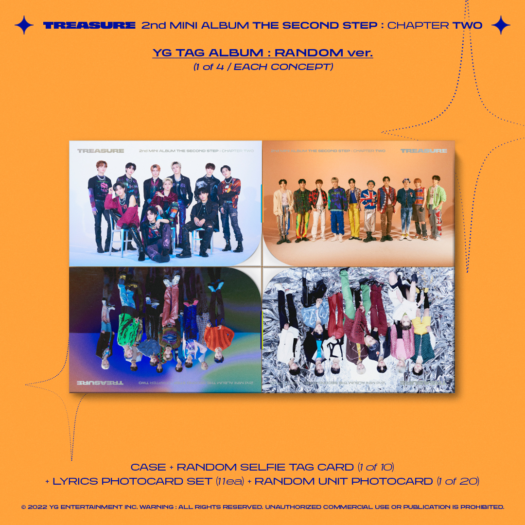 Treasure 트레저 2nd MINI ALBUM [THE SECOND STEP : CHAPTER TWO] YG