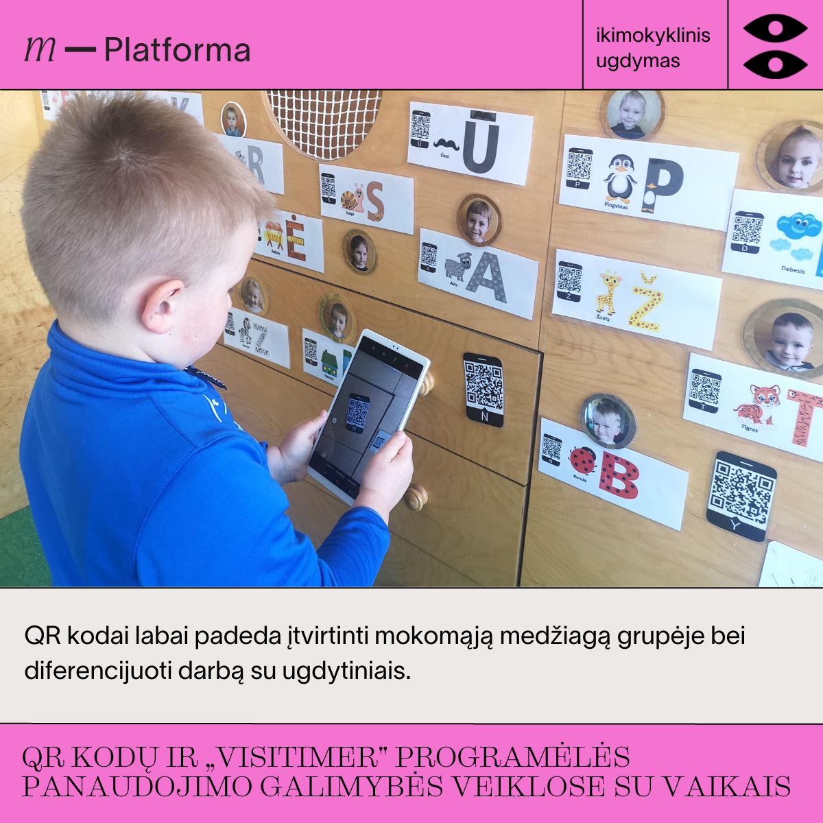 Ugdymo - Ar jau esate išbandę QR kodus su vaikais? 📱 QR kodai – itin ...