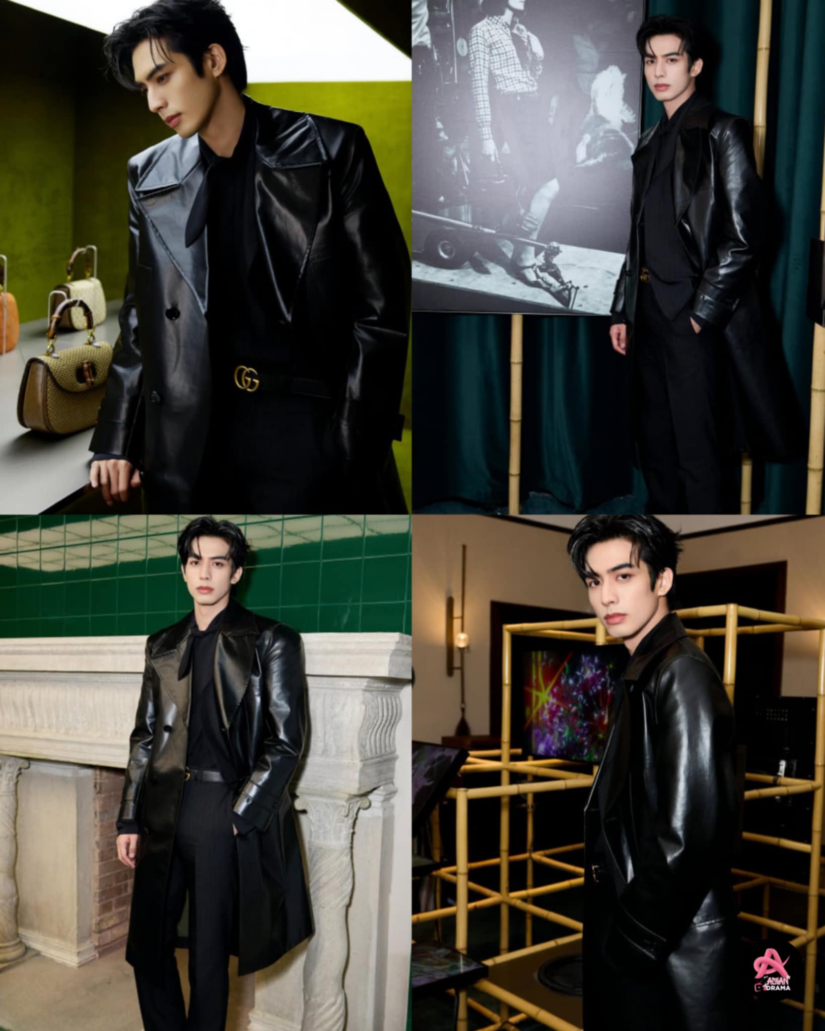Gong Jun for Vogue China wearing Menswear Spring-Summer 2025 