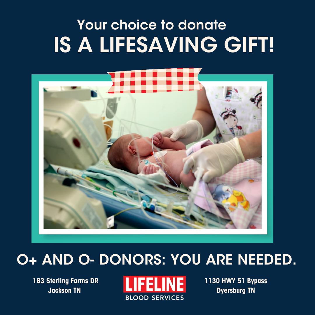 We need all O donors now! Sweet... - Lifeline Blood Services