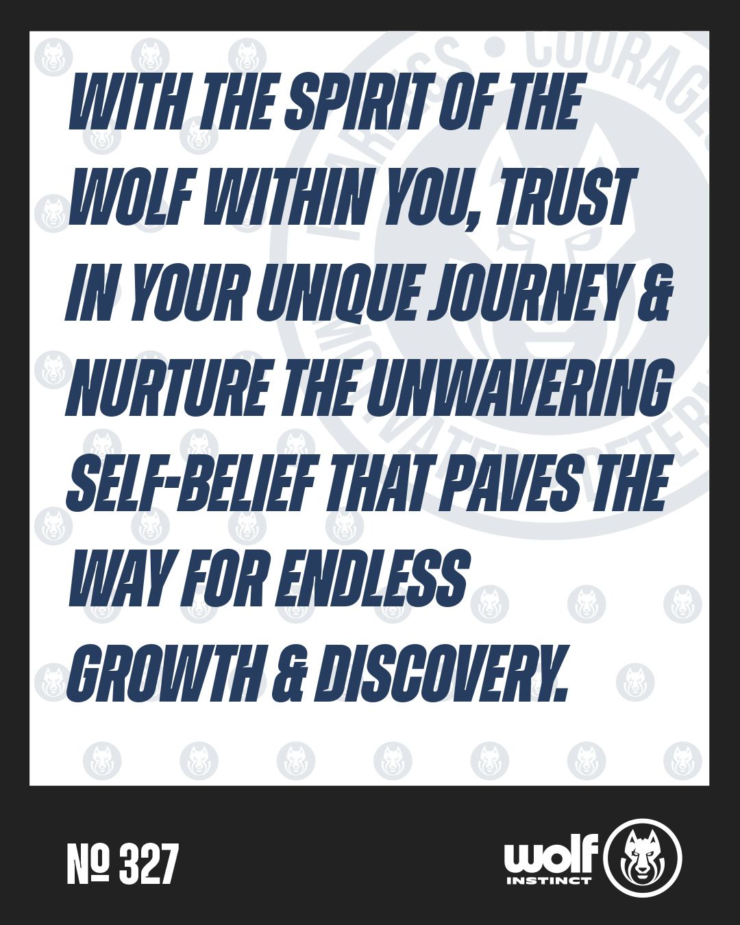 Wolf Instinct Mindset