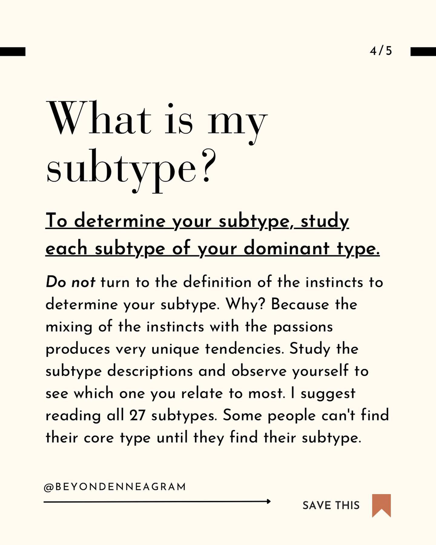 NEW SERIES Enneagram Subtypes,... - Beyond Your Type | Facebook